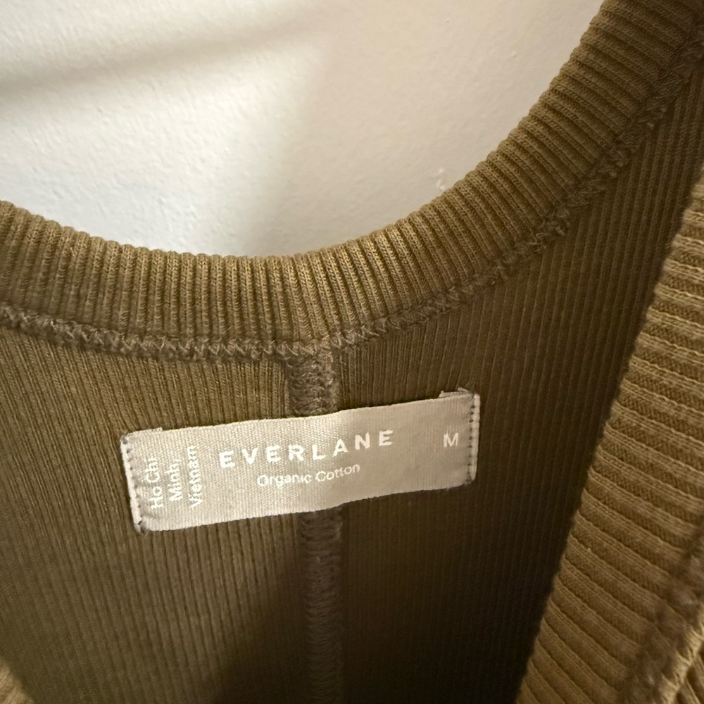Everlane Olive Midi Dress - Picture 3 of 4